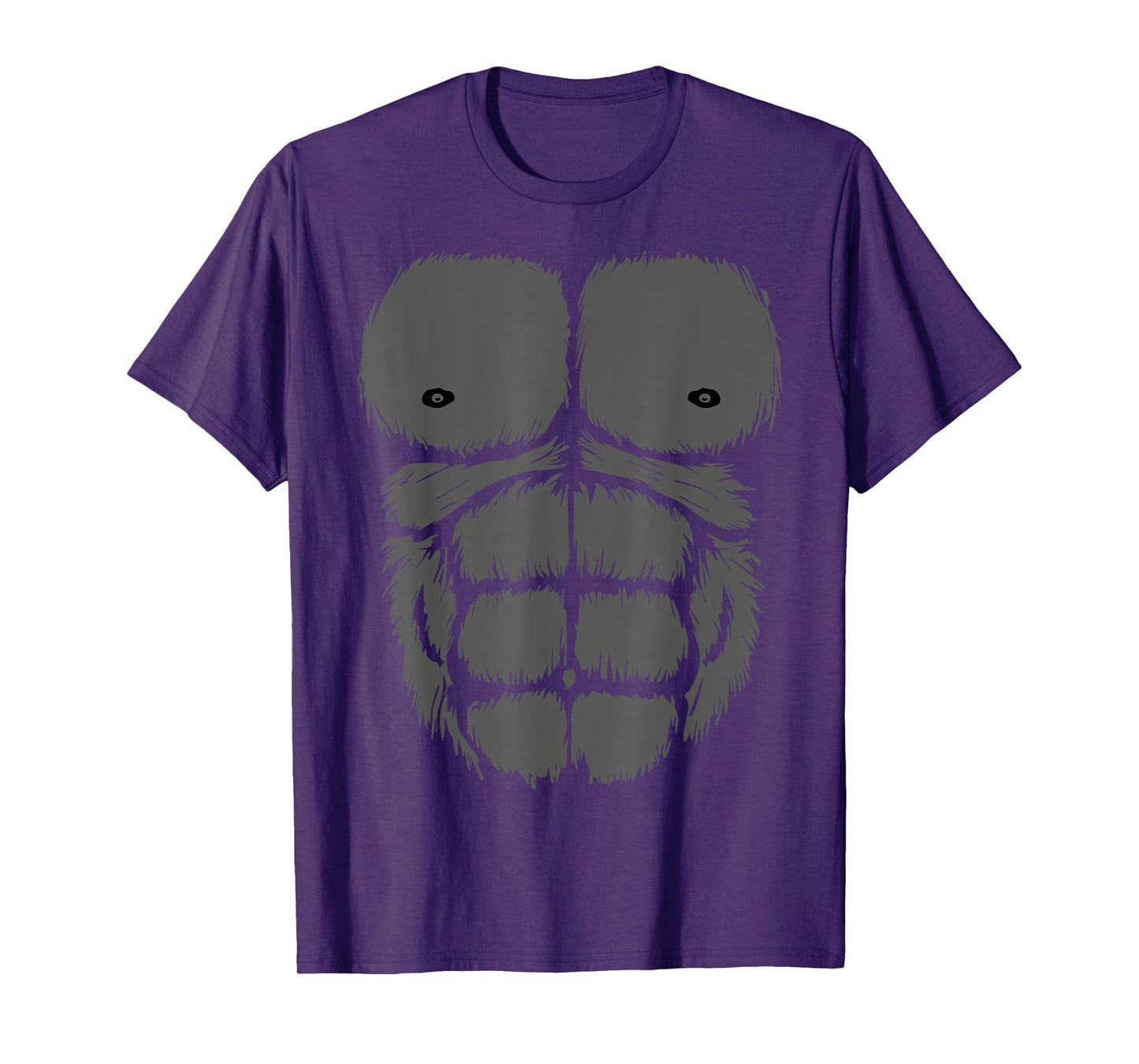 Gorilla Chest Belly TShirt Monkey Ape Muscle Kids Adult Fanc T-Shirt