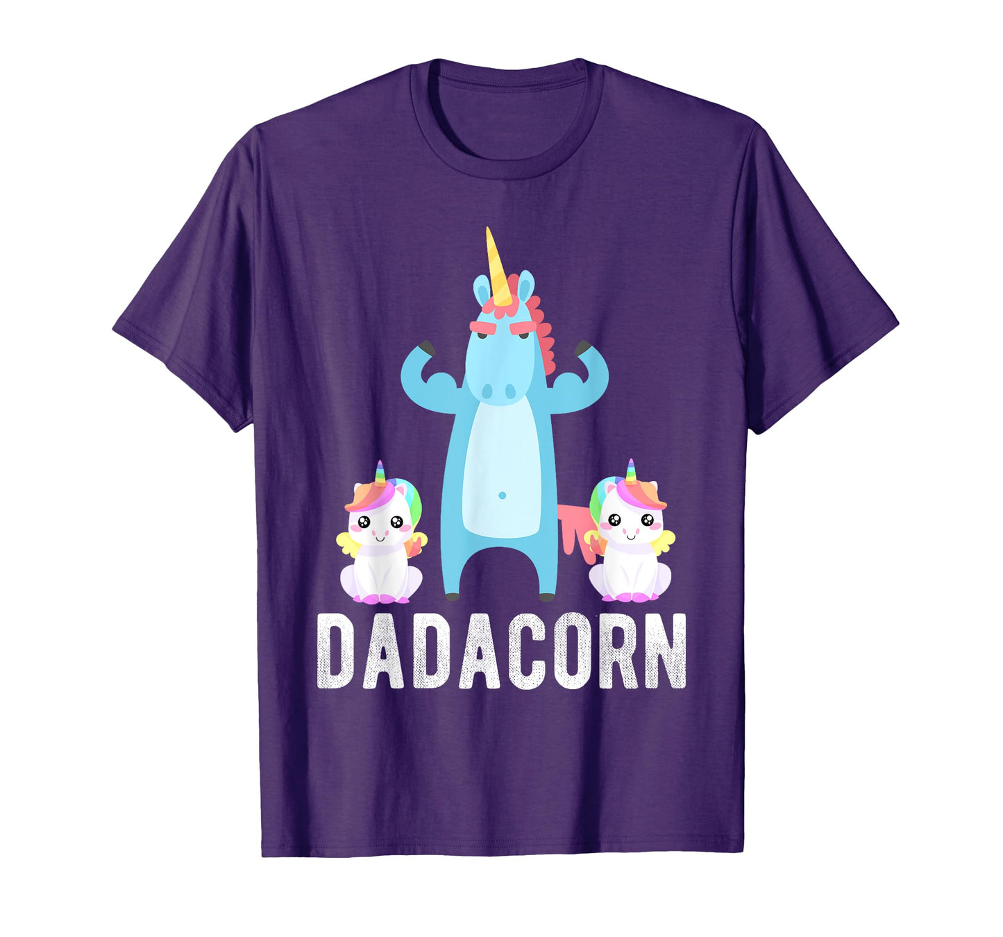 Dadacorn, Funny Unicorn Lover Tee for Papa Dad and Kid T-Shirt