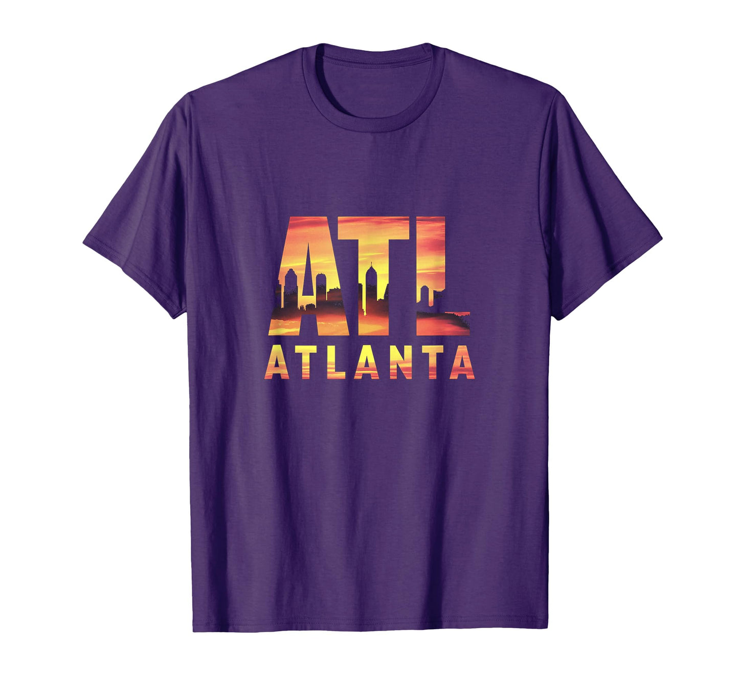 Atlanta ATL City Skyline T-Shirt