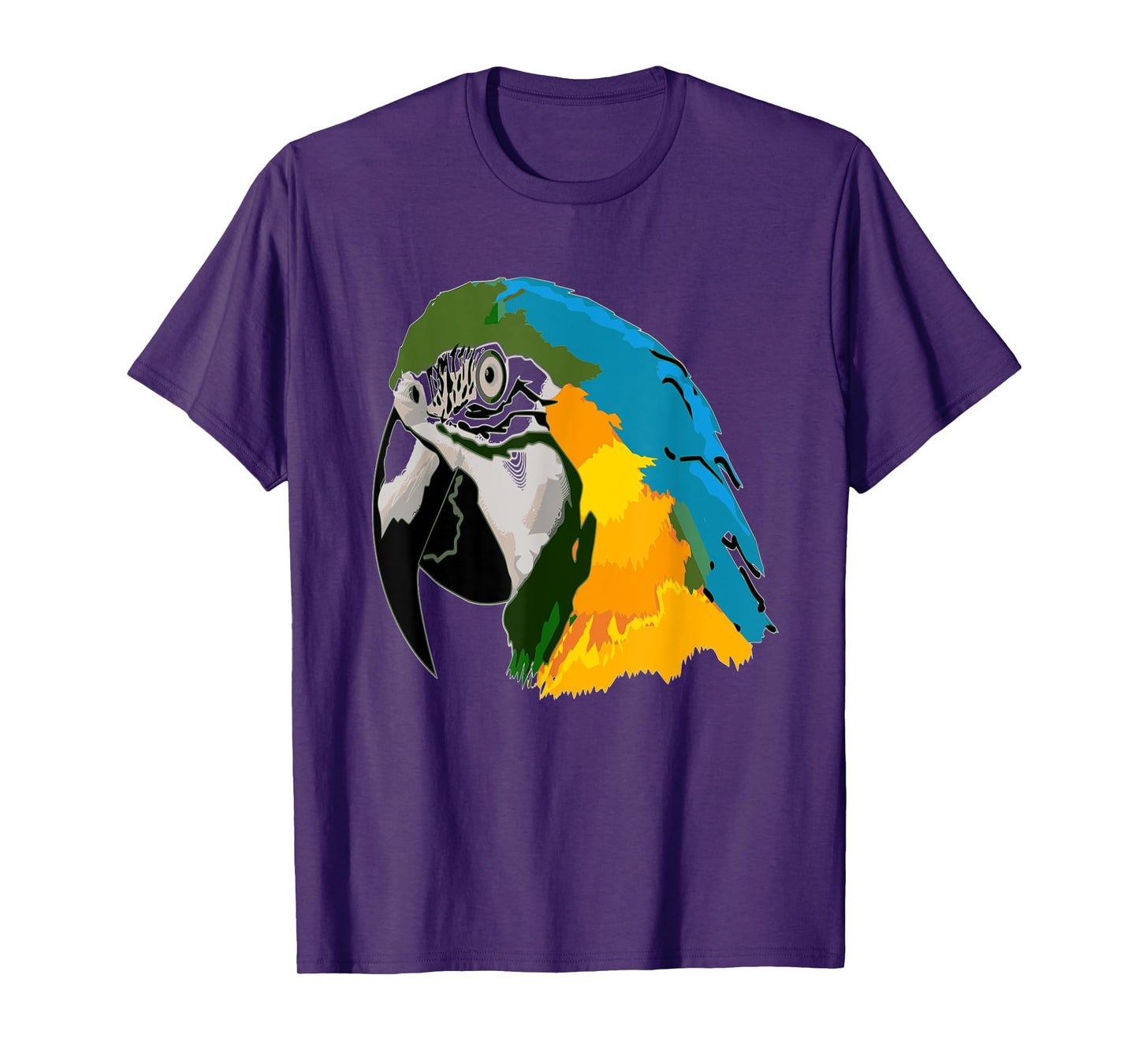 Bird Lovers Parrot Head Clothes T-Shirt