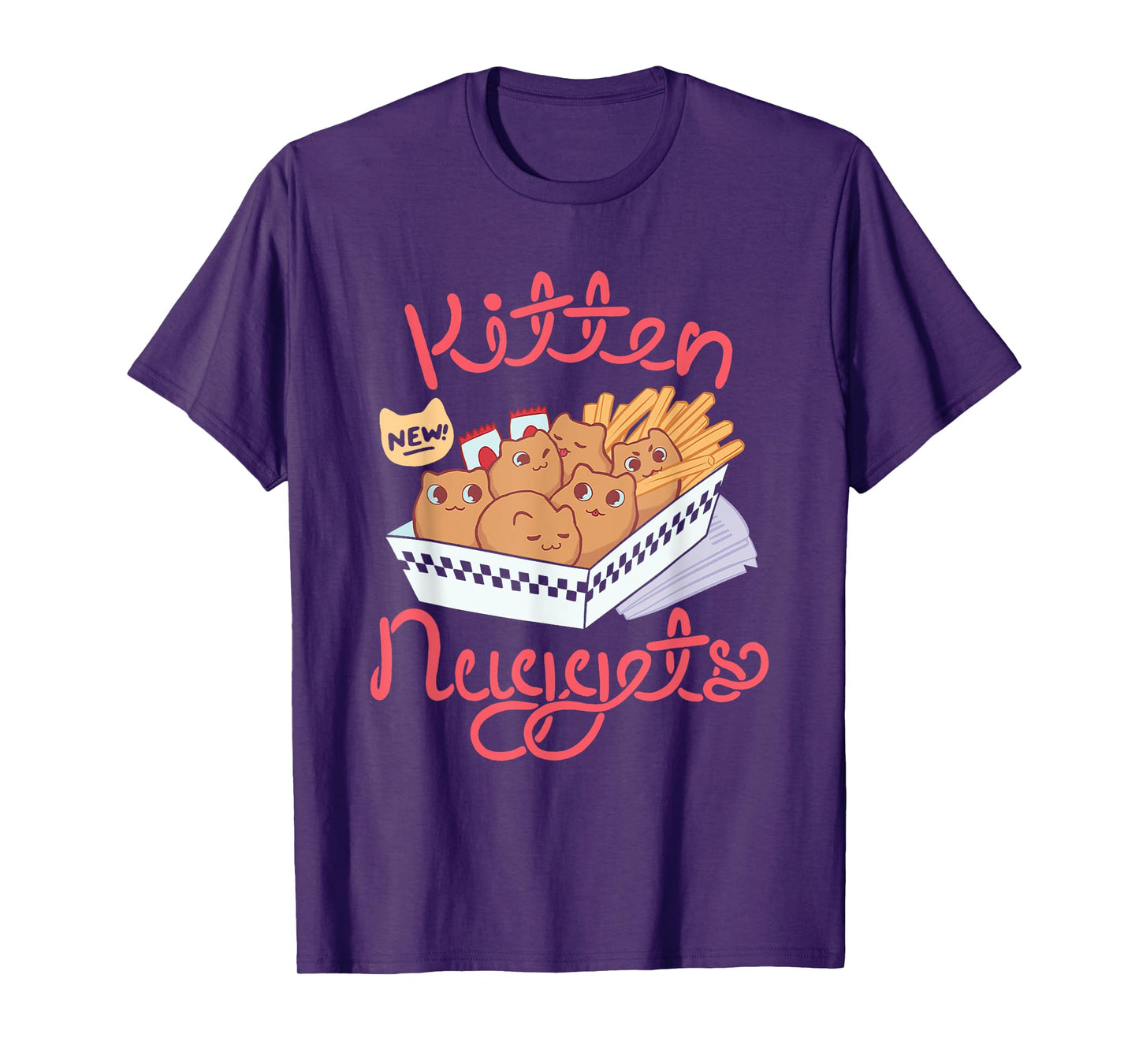Kitten Nuggets Nugget Kitten Chicken Nugget Lover Gift T-Shirt