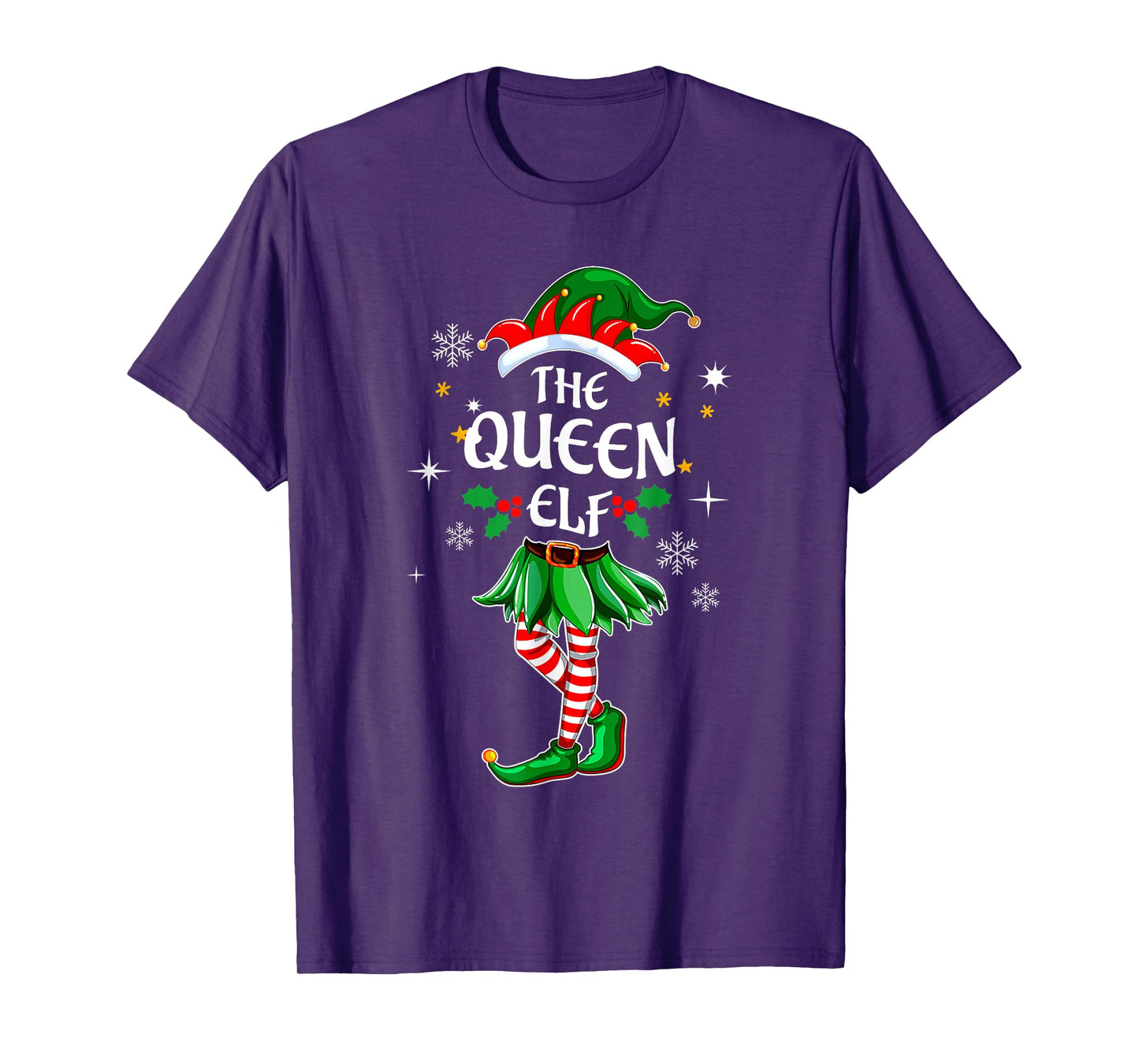 I'm The Queen Elf T-Shirt Matching Christmas Costume Shirt T-Shirt