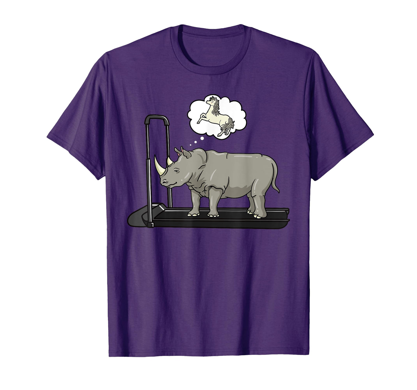 Rhino Loves Unicorn Rhinoceros Animal Wildlife Lover Safari T-Shirt