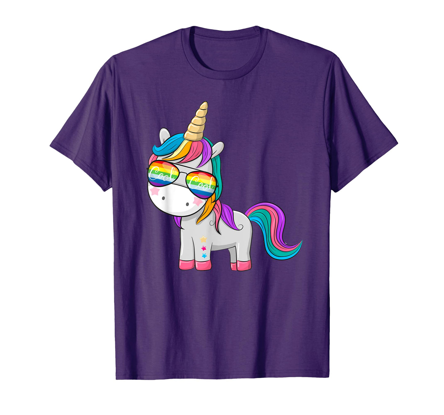 Unicorn with Cool Sunglasses T-Shirt