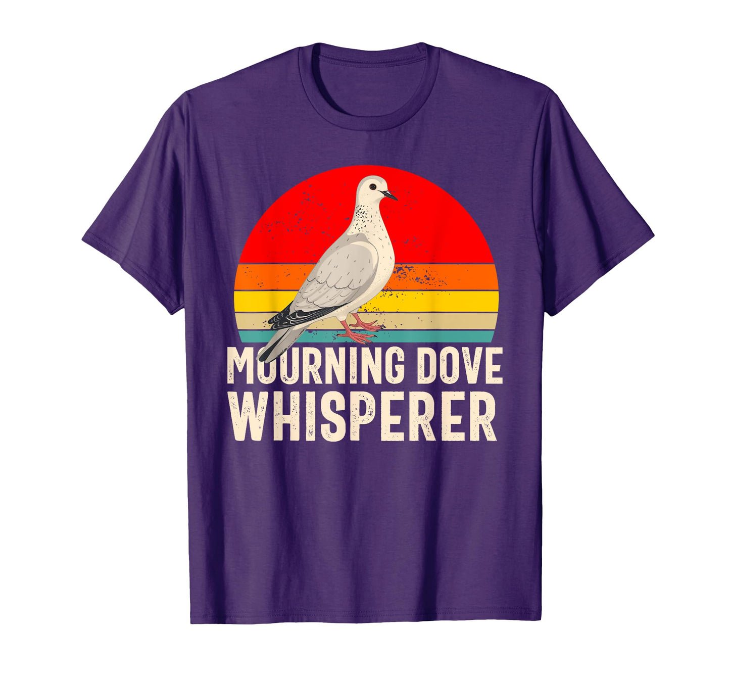 Mourning Dove Vintage Bird Lover Women Men Turtle Dove T-Shirt