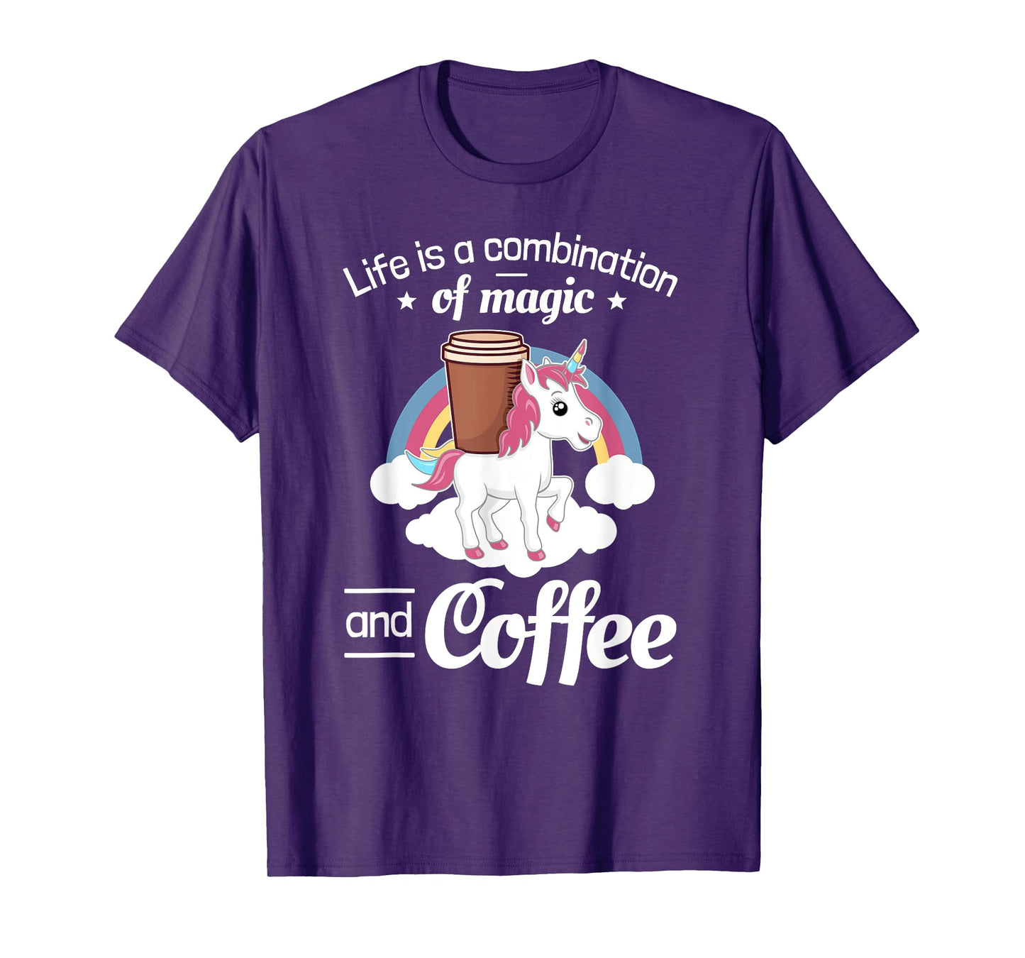 Coffee Unicorn Magic T-Shirt