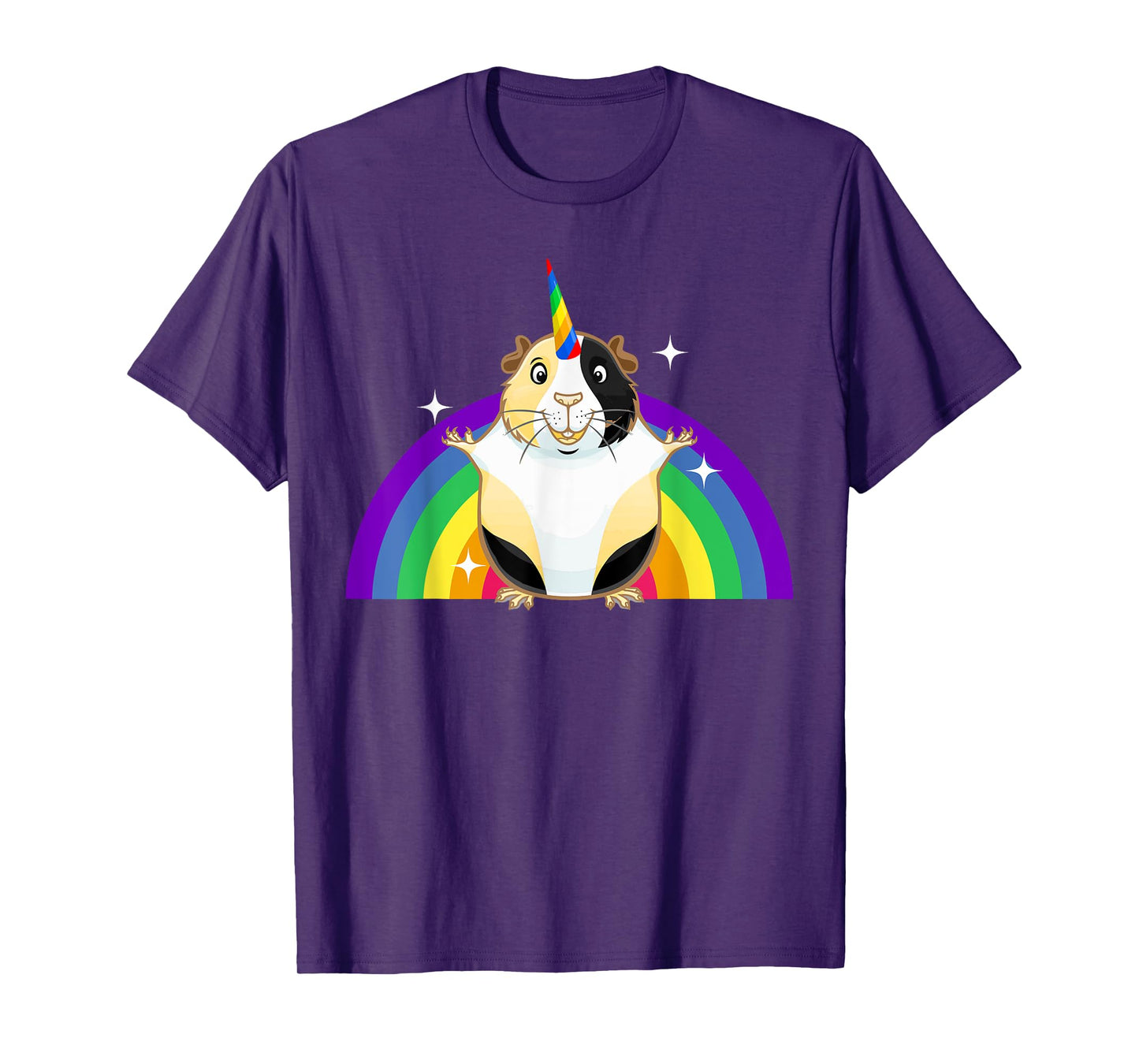 Guinea Pig Unicorn Rainbow T-Shirt T-Shirt