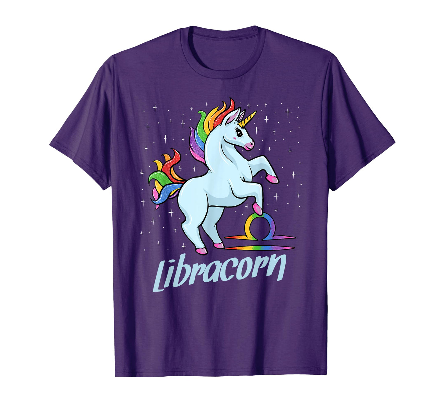 Libracorn The Libra Unicorn Zodiac Sign T-Shirt