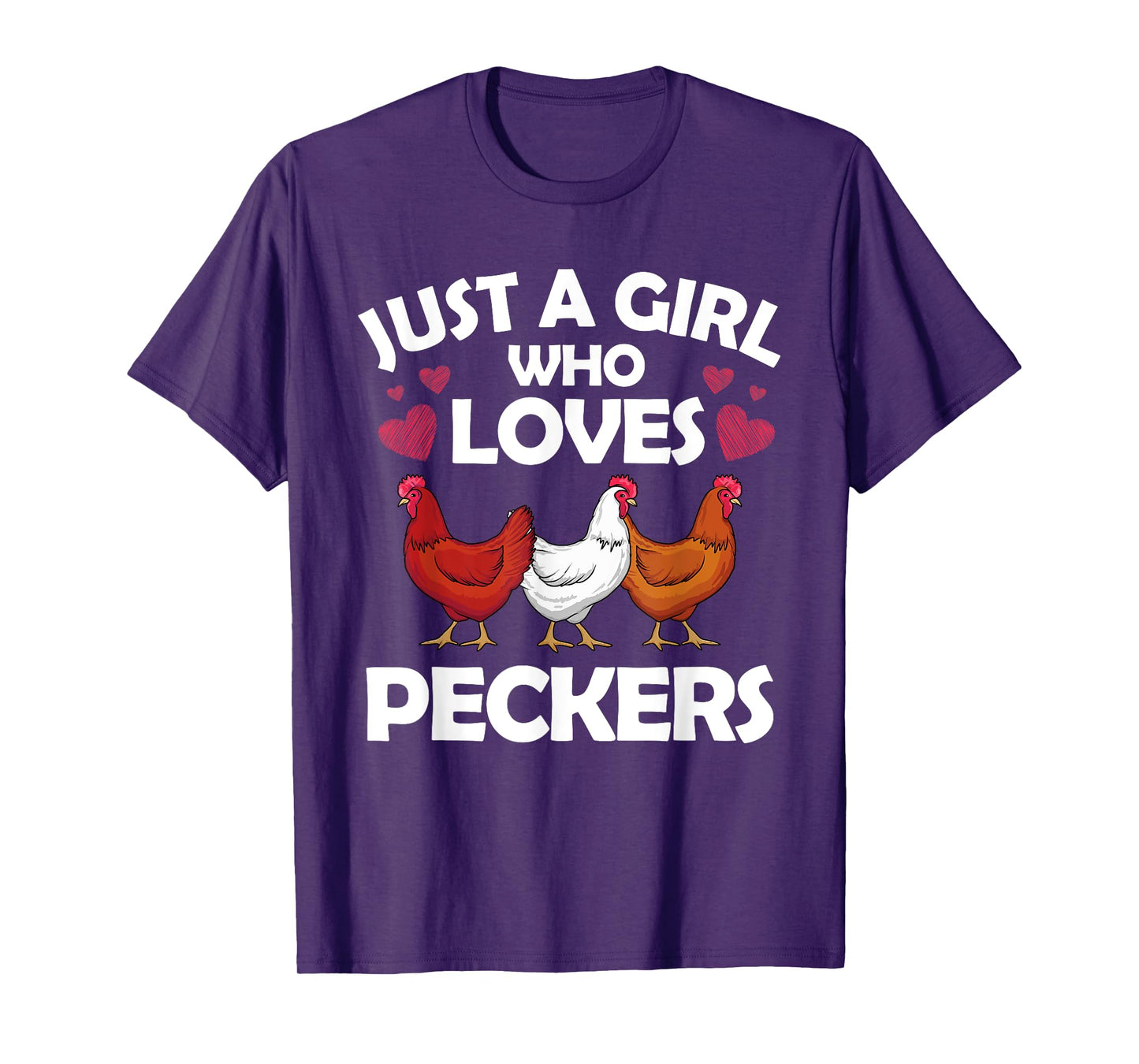 Funny Chicken For Women Girls Chicken Farmer Flock Whisperer T-Shirt