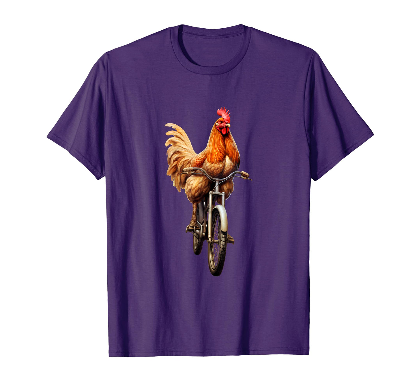 Chicken Bike Cycling T-Shirt