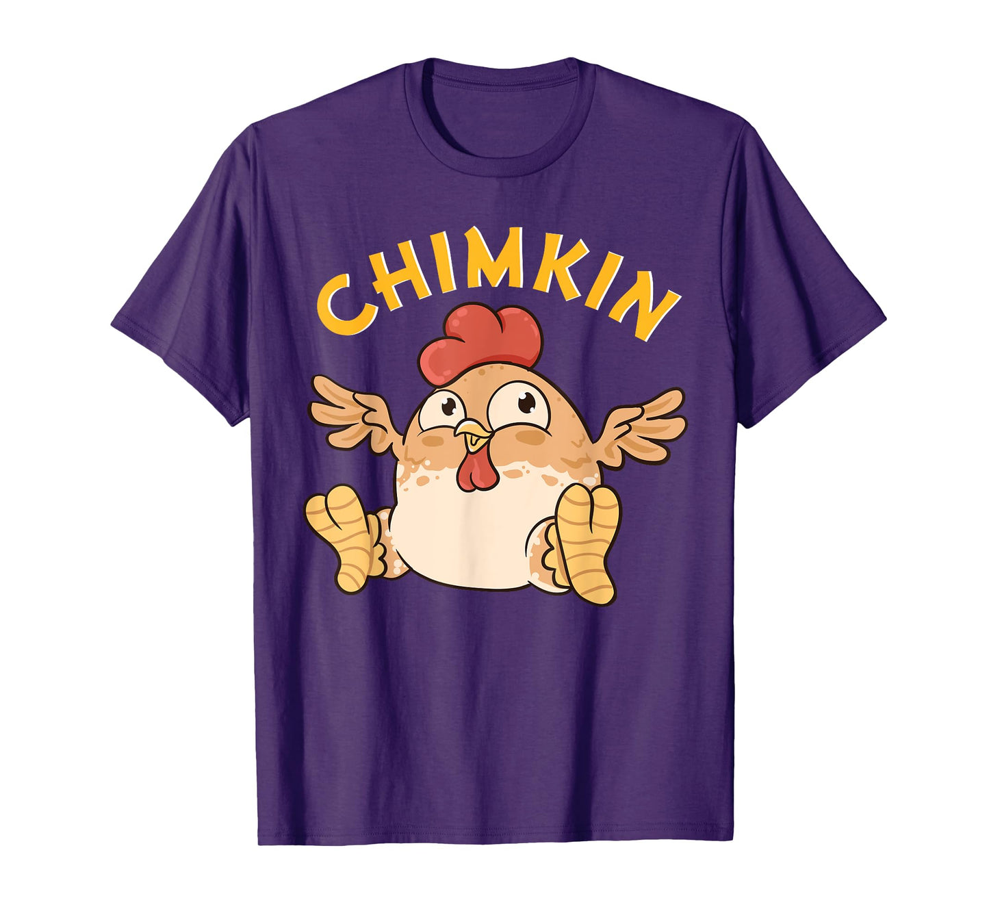 Chimkin | Funny Fat Derpy Chicken Meme Chicken Lover Farmer T-Shirt