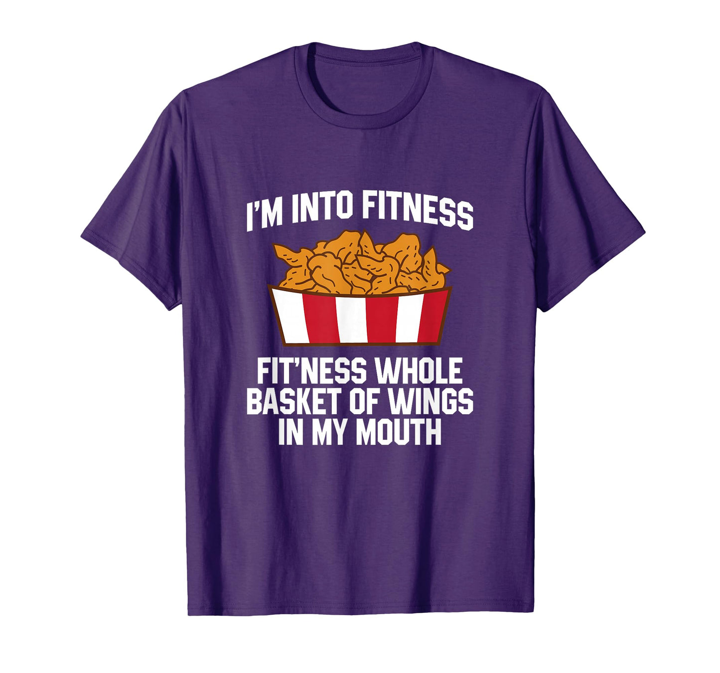 Chicken Wings Quote Hot Wing Fast Food Funny Chicken Wings T-Shirt