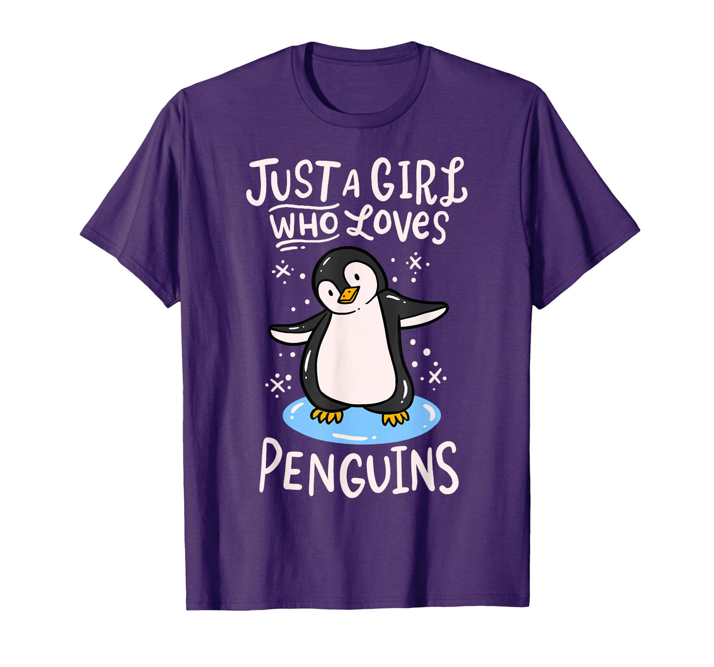Penguin Just a Girl who Loves Penguins T-Shirt