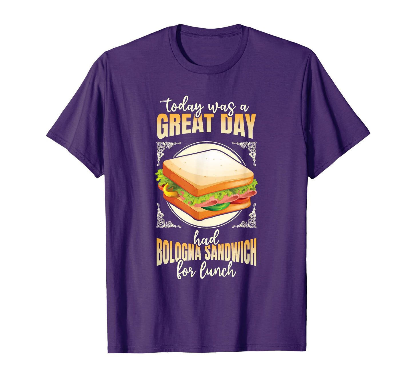 Baloney Sausage Meat Food Lover Fried Bologna Sandwich T-Shirt
