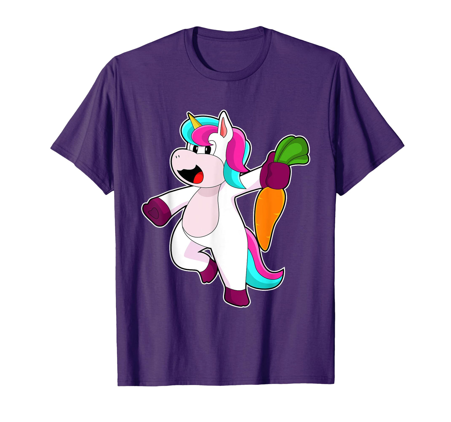 Unicorn Carrot Vegetables T-Shirt