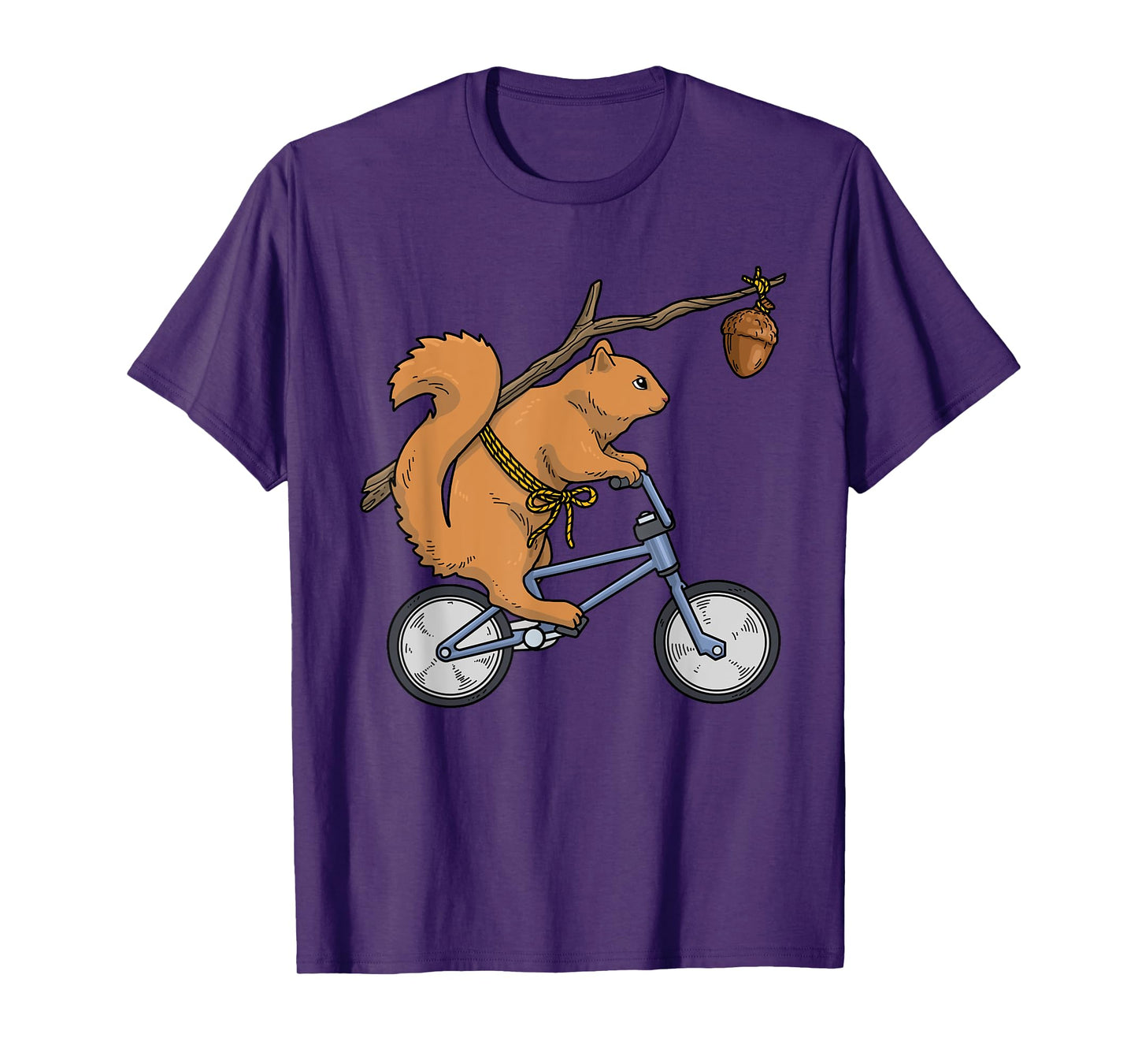 Bicycle Squirrel Tshirt Women Squirrel Shirt Kids Birdfeeder T-Shirt