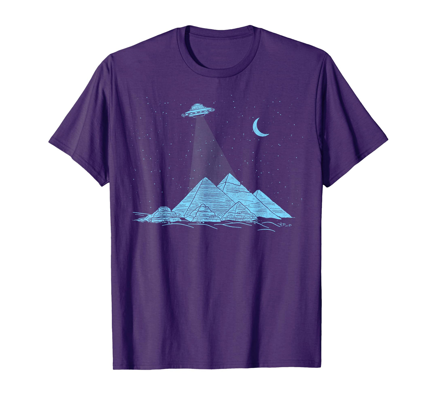 UFO Pyramid Abduction! - BELIEVE T-Shirt
