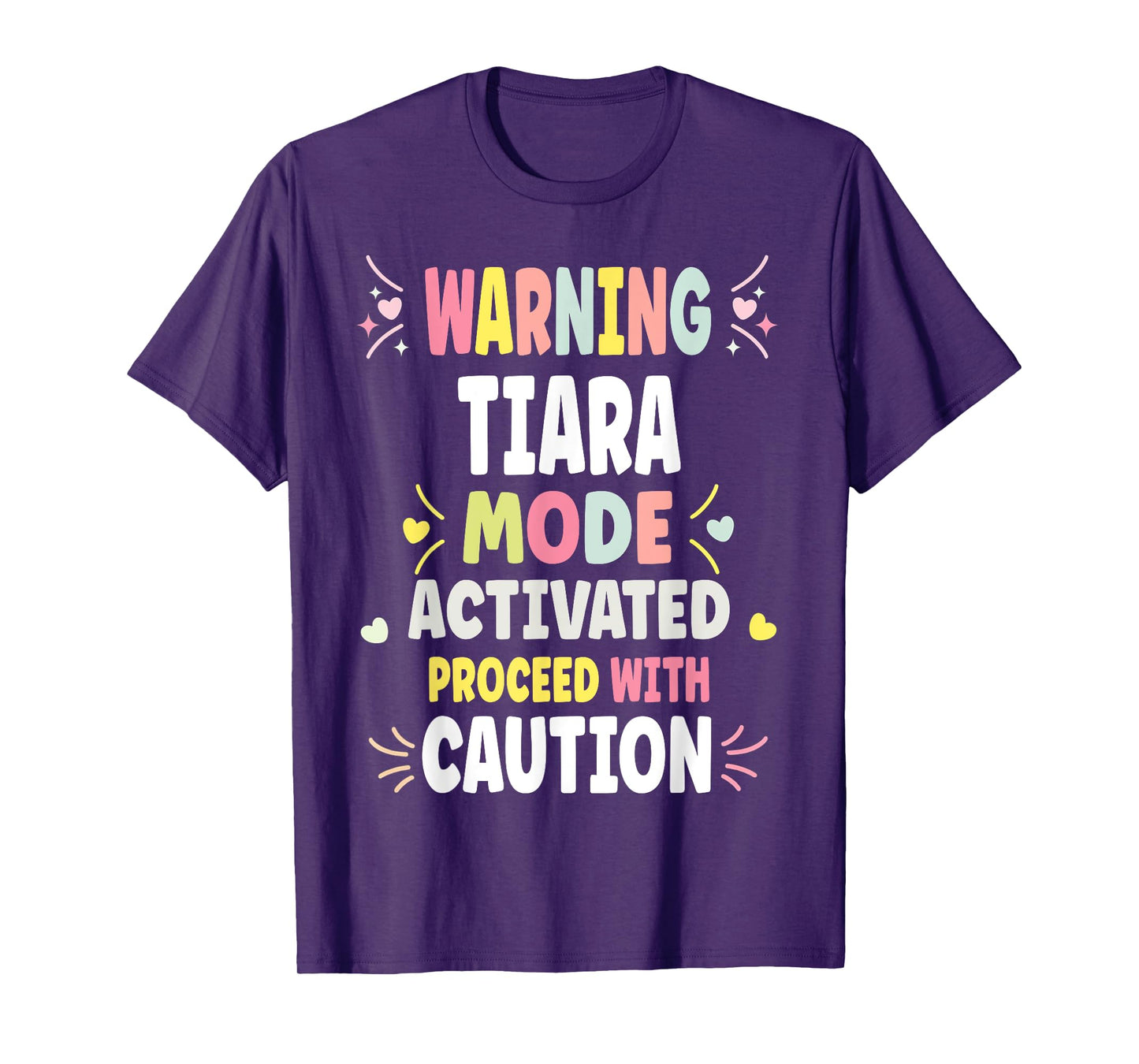 TIARA Personalized Women's Gift Custom TIARA T-Shirt