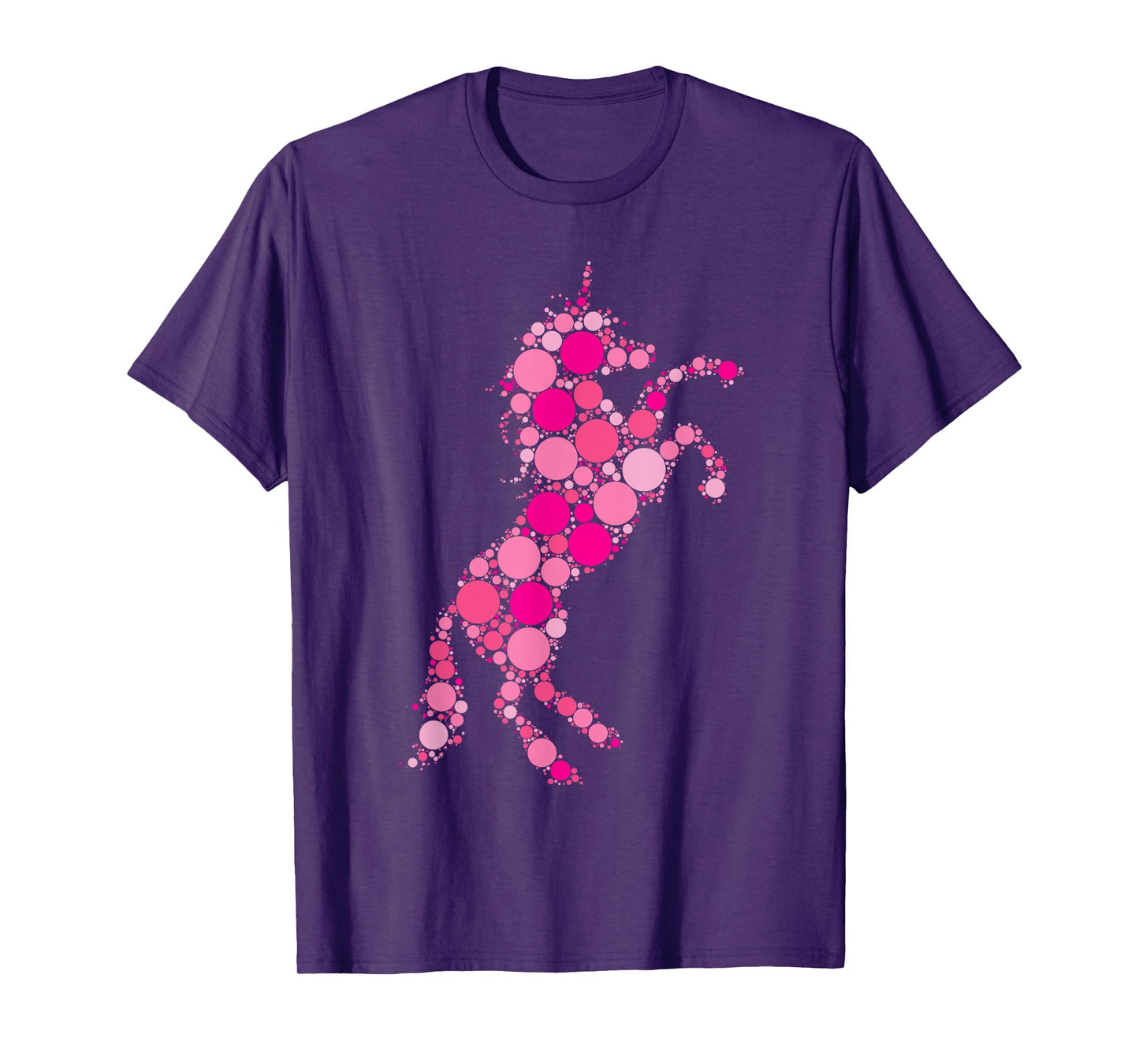 Pink Polka Dot Unicorn International Dot Day T-Shirt