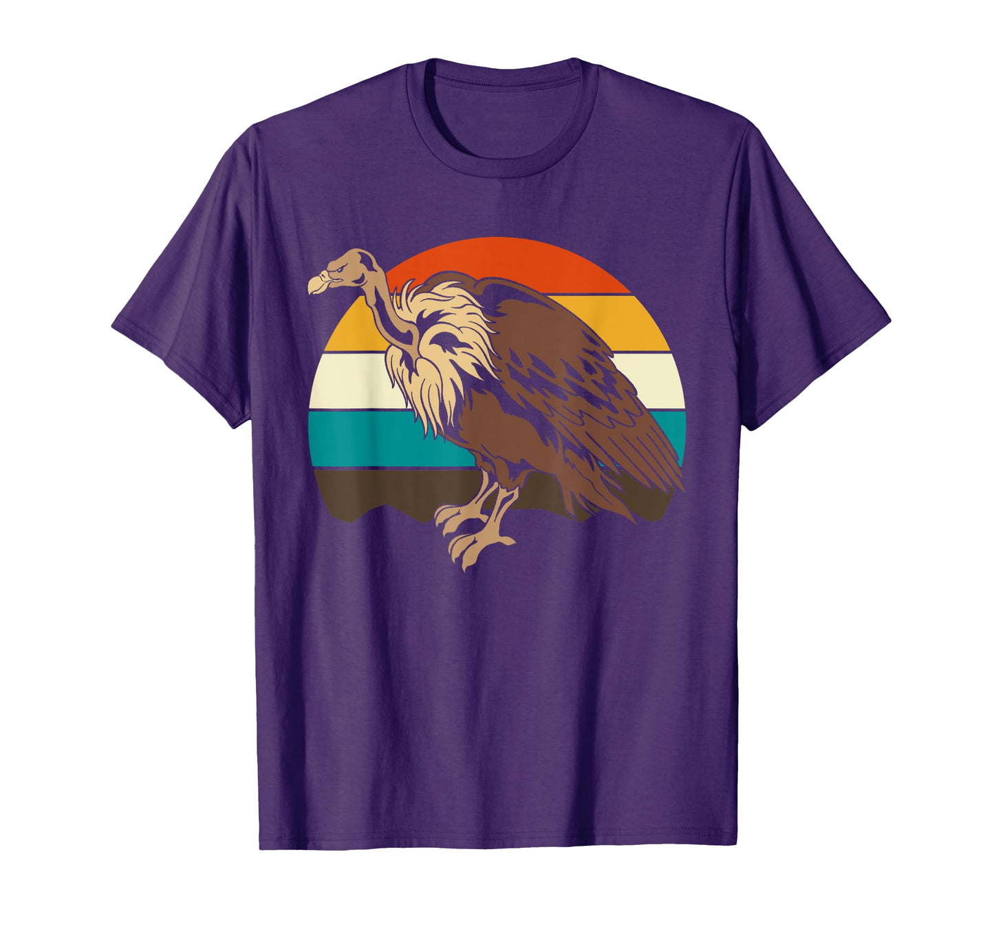 Retro Scavenger Turkey Vulture Bird Animal Carrion Vulture T-Shirt