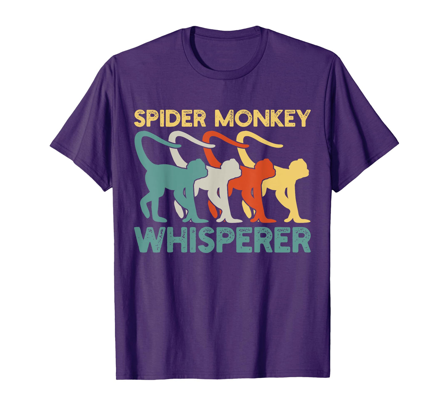 Spider Monkey Retro Vintage T-Shirt