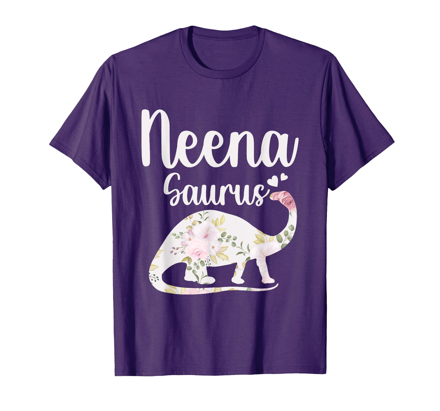 Neena Saurus Grandma Mother's Day Thanksgiving Christmas T-Shirt