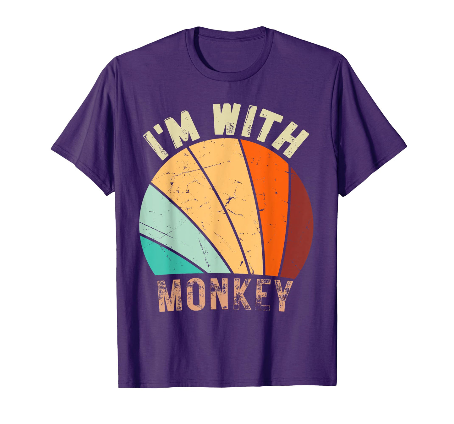 I'm with Monkey Funny Design Im with Monkey T-Shirt