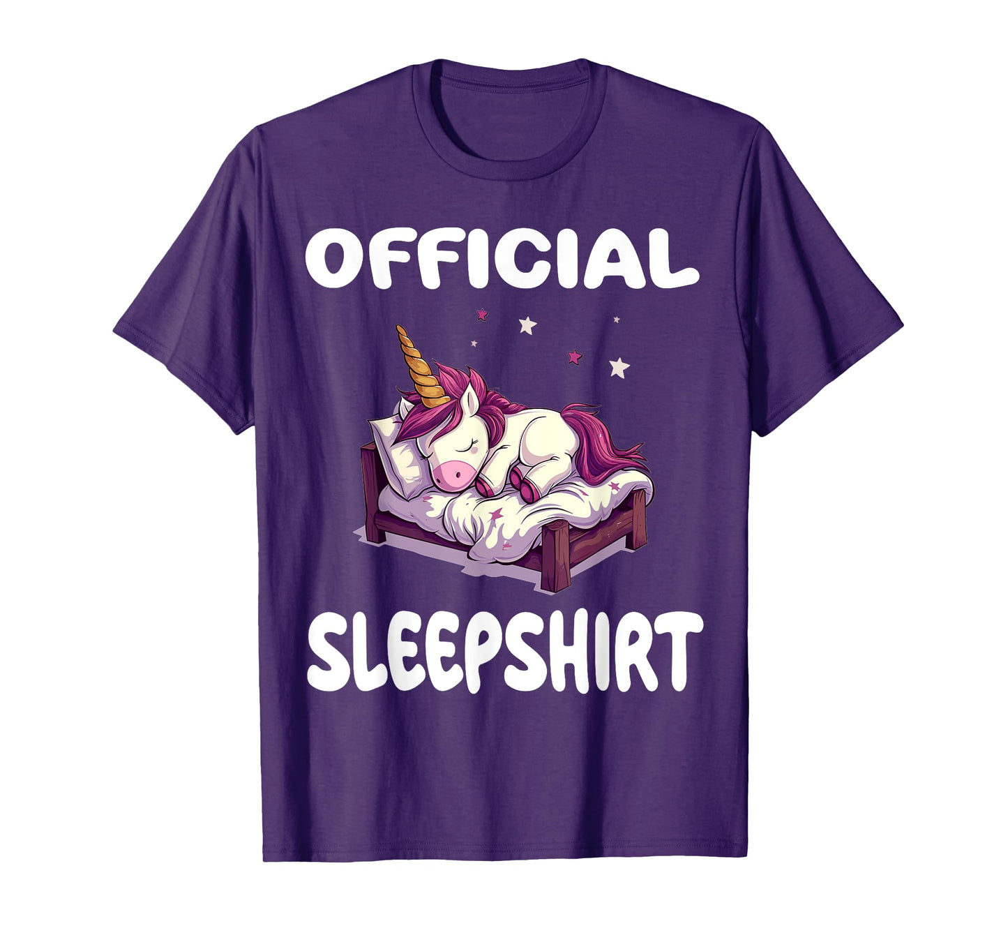 Unicorn Official Sleepshirt Pajamas Nightgown T-Shirt