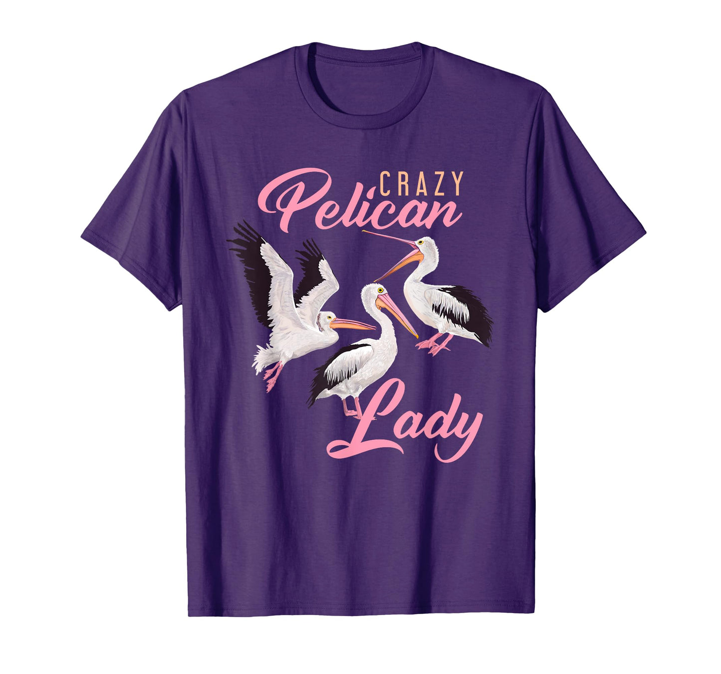 Pelican Lady Ornithologist Women Gift Pelican T-Shirt