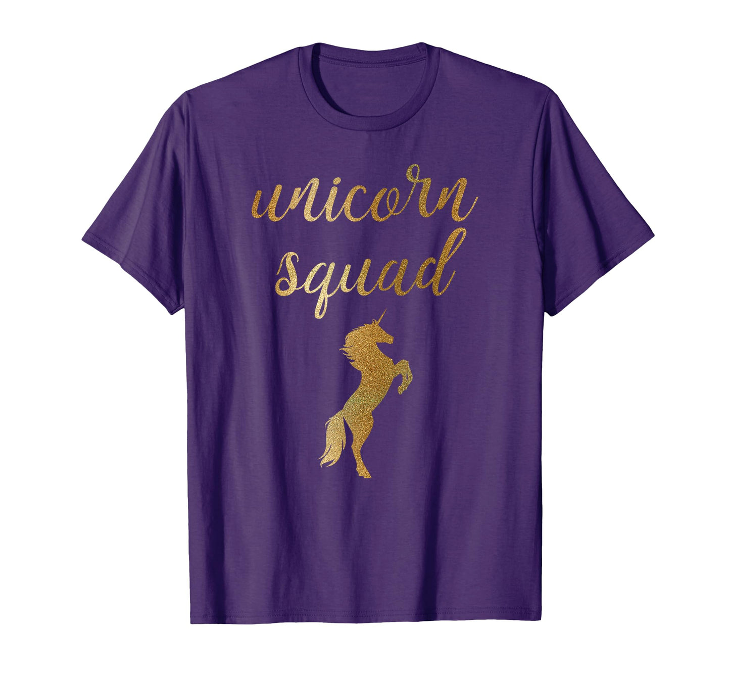 Unicorn Squad Gold Shirt Unicorn T-Shirt T-Shirt