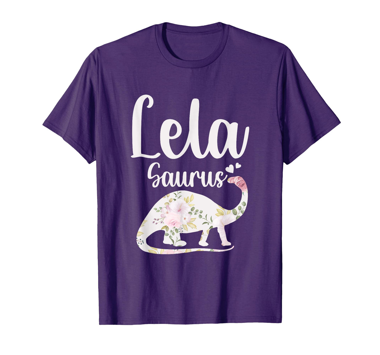 Lela Saurus Grandma Mother's Day Thanksgiving Christmas T-Shirt