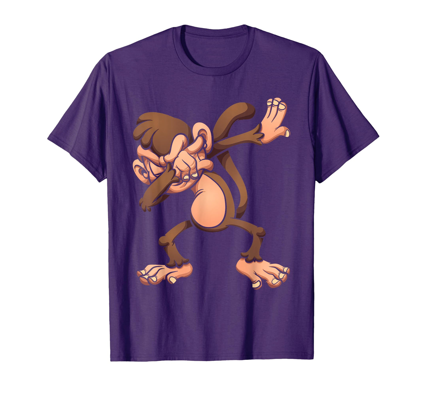 Monkey Dabbing - Animal Zoo Lover Zookeeper Primate Zoology T-Shirt