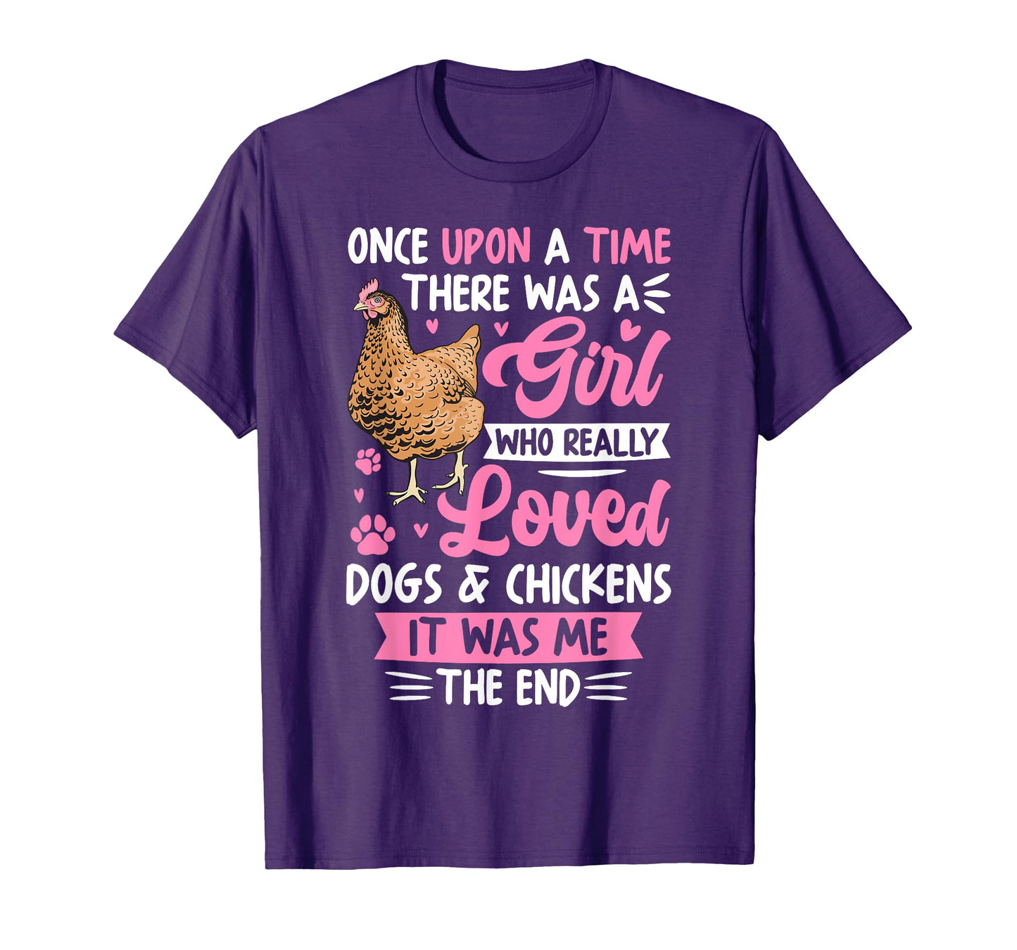 Women Chicken Shirt For Girls Chicken Dog Lover Farmer Kids T-Shirt