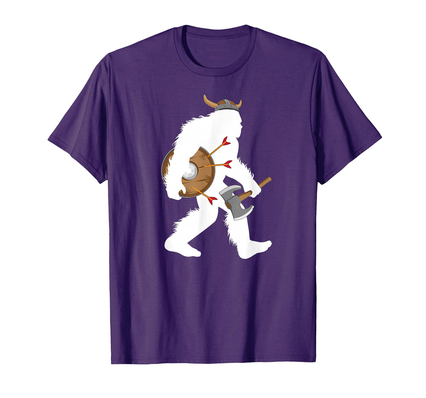 Bigfoot Viking Cryptid Norse Myth Sasquatch T-Shirt