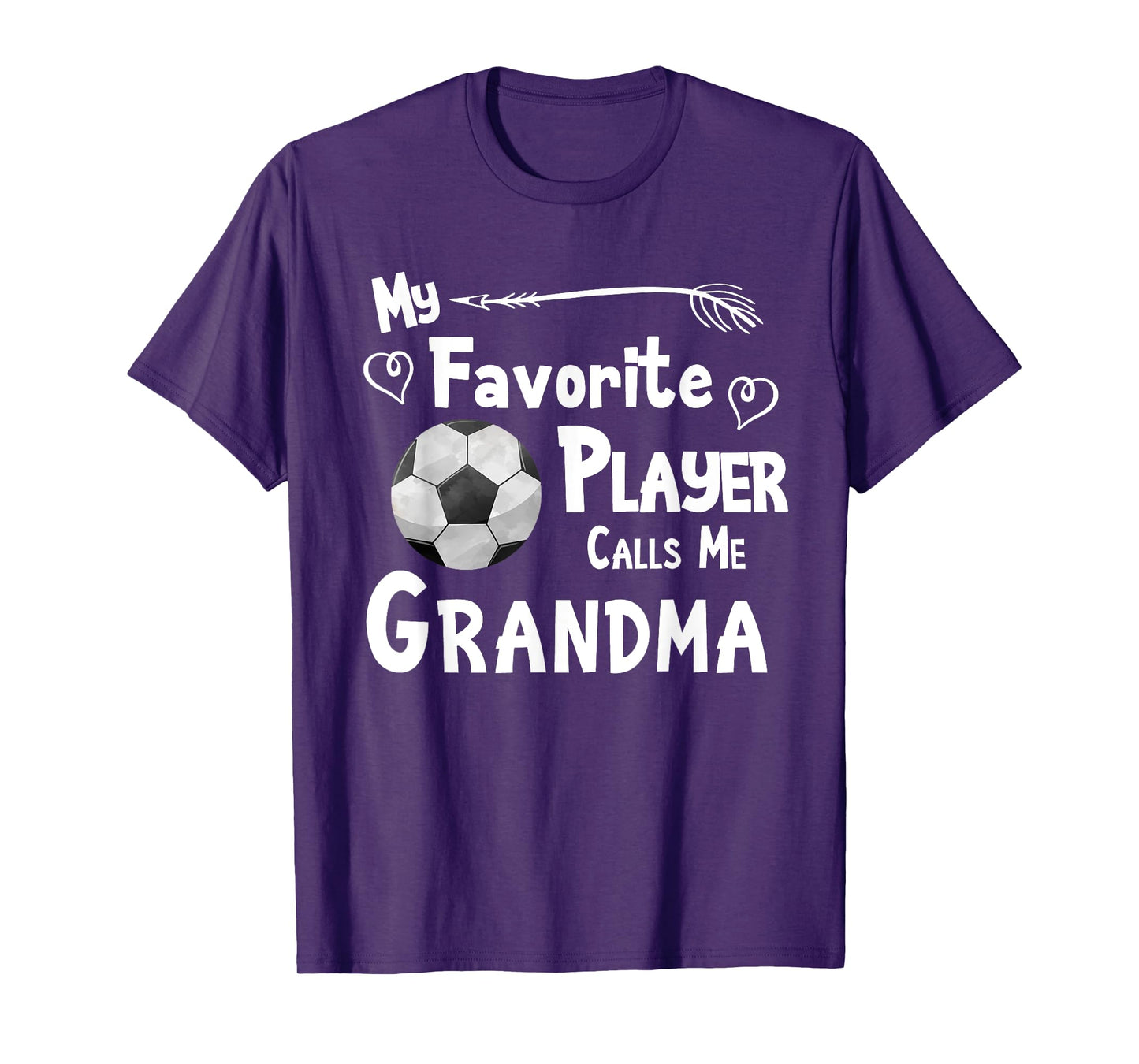 Grandma Soccer Football Game Fan Sports Favorite Player T-Shirt