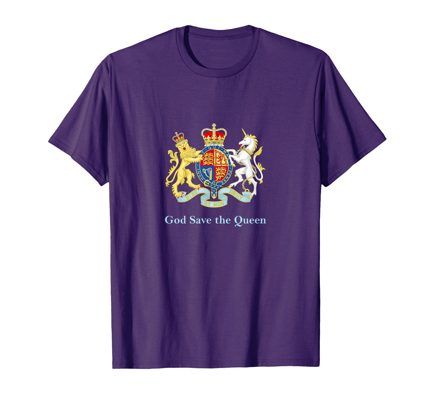Royal Coat of Arms God Save the Queen T-Shirt
