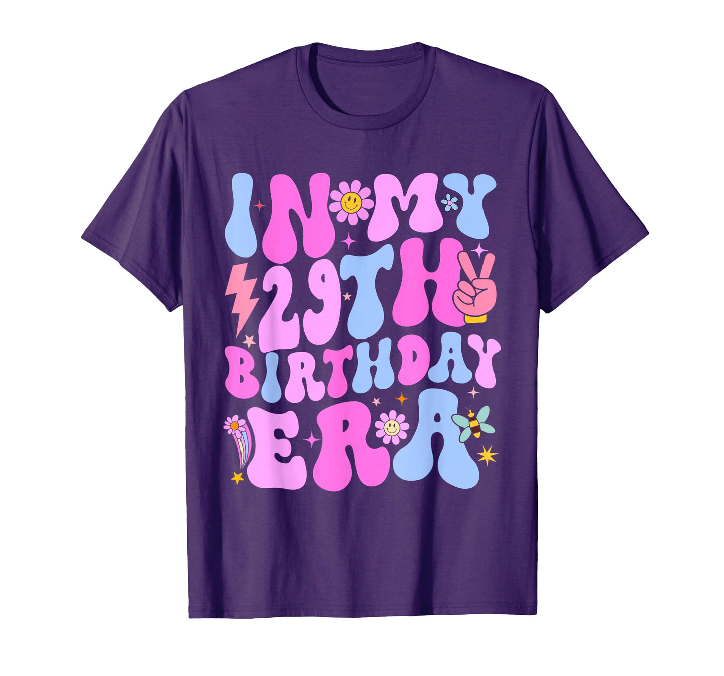 In My 29th Birthday Era Tee 29 years Old Birthday Girl T-Shirt