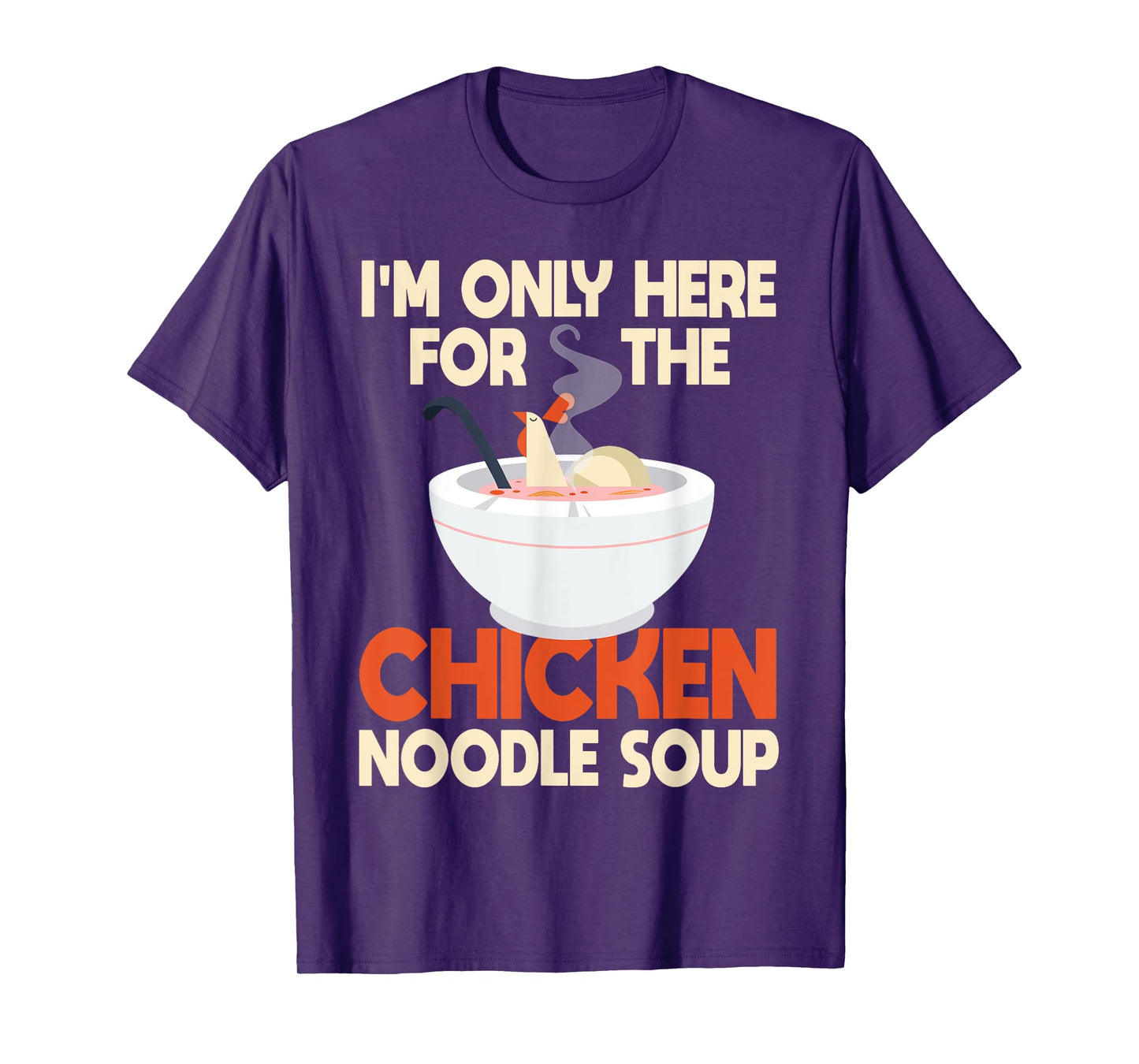 Funny Chicken Noodle Soup Costume Love Asian Food Humor T-Shirt