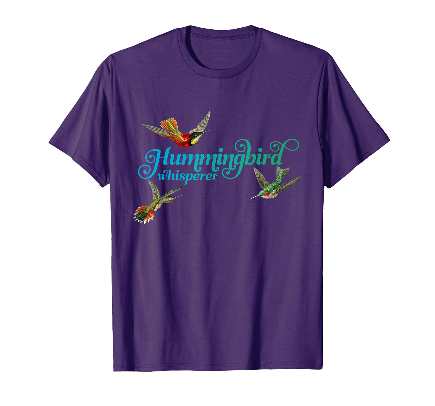 Hummingbird Whisperer T-Shirt Hummingbird Lover Bird Tee T-Shirt