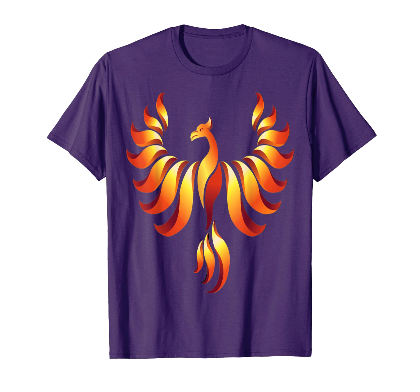 Rising Phoenix Rise from the Ashes Rebirth Symbol T-Shirt