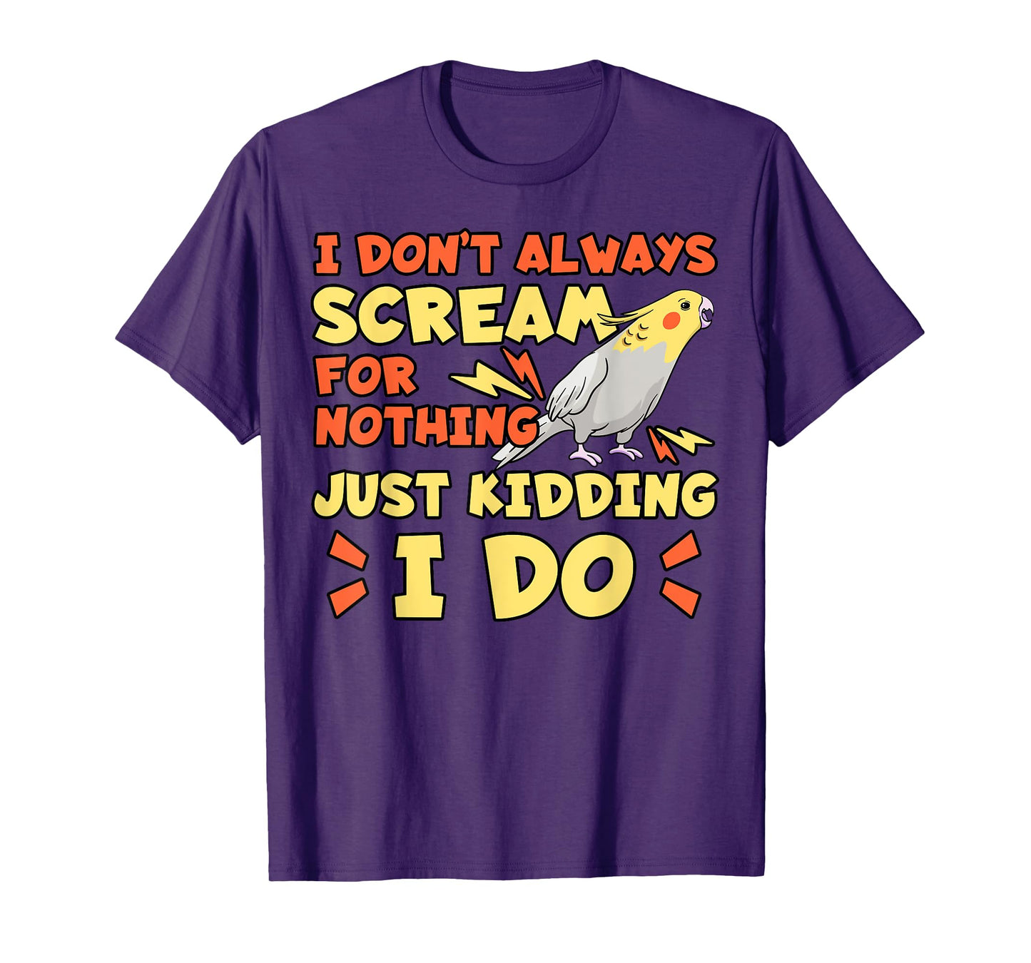 Cockatiel Cockatoo Lutino Weiro Bird Parrot Quarrion Tiel T-Shirt