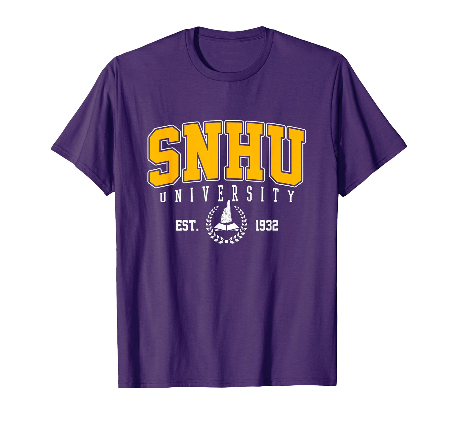 SNHU Arch Retro Collegiate Athletic Sports Tee Men Women T-Shirt