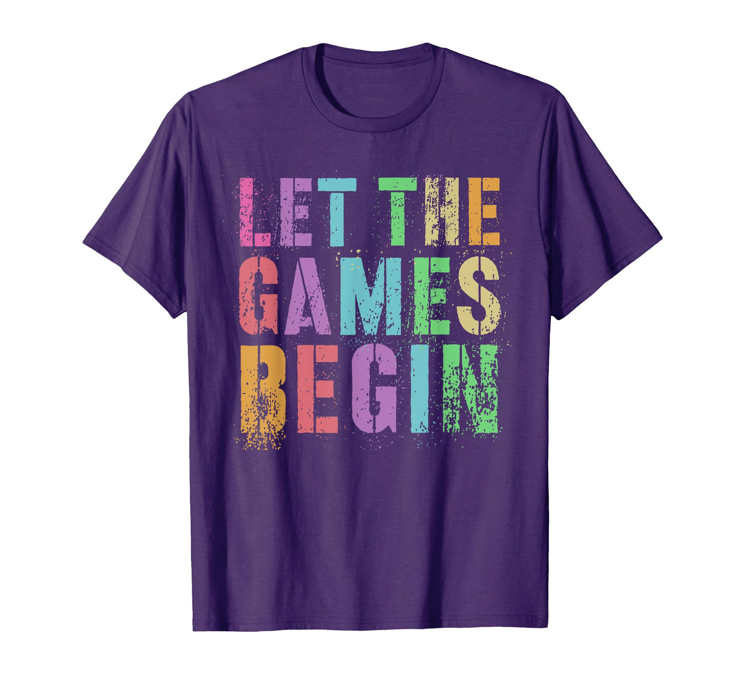 LET THE GAMES BEGIN School's Out Field Day Legend Last Day T-Shirt