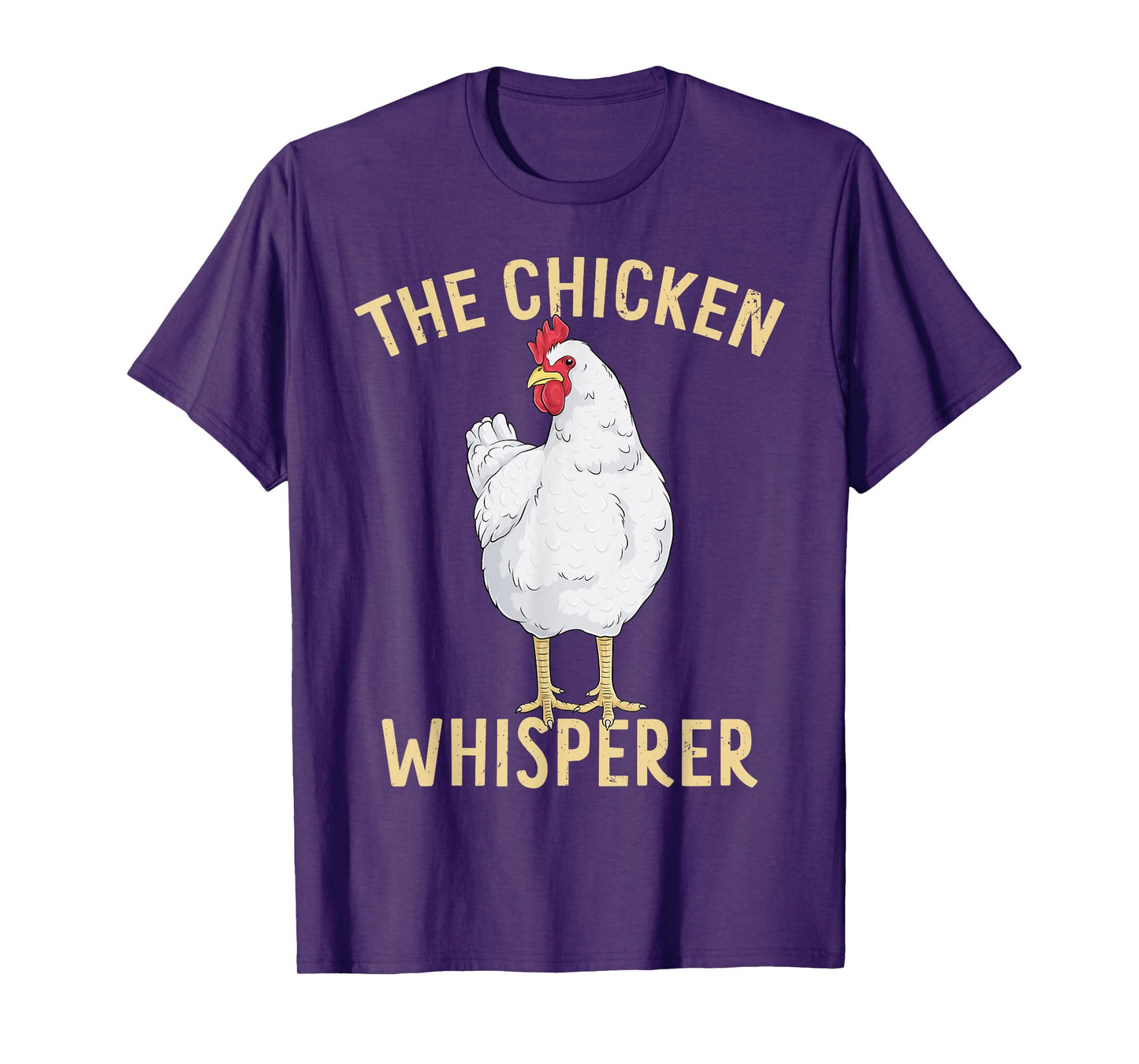 Chicken Whisperer Funny Hen Art Chickens Farmer Farm Animal T-Shirt