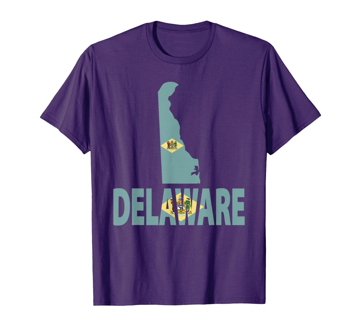 Vintage Delaware State Tshirt I Love Delaware Home State Tee T-Shirt