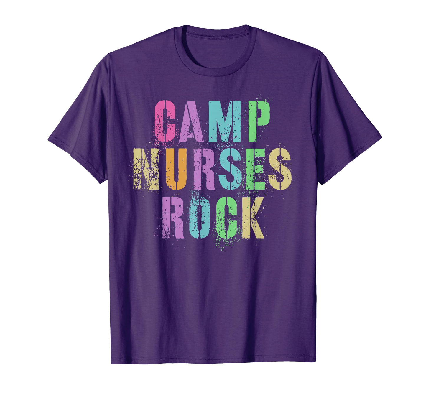 CAMP NURSES Do ROCK Funny Camping Medical Squad Medic Team T-Shirt