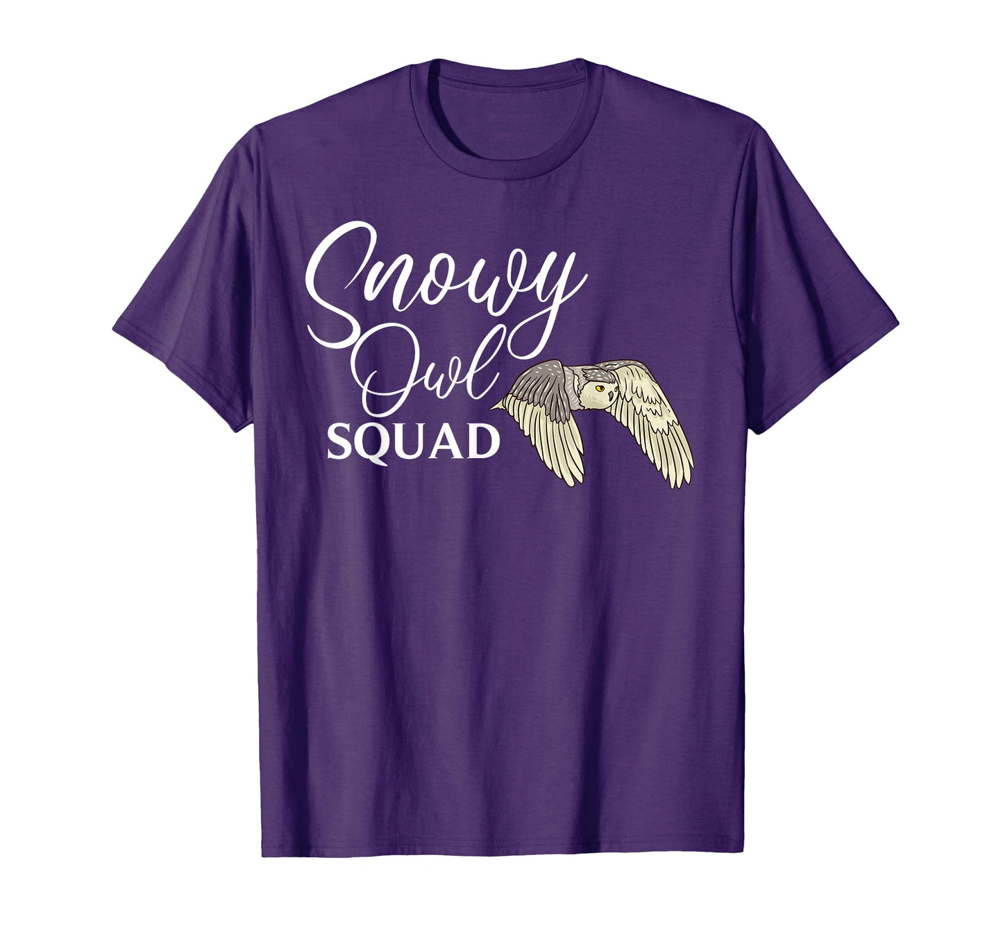 Snowy Owl Funny Birds Cute Animals T-Shirt