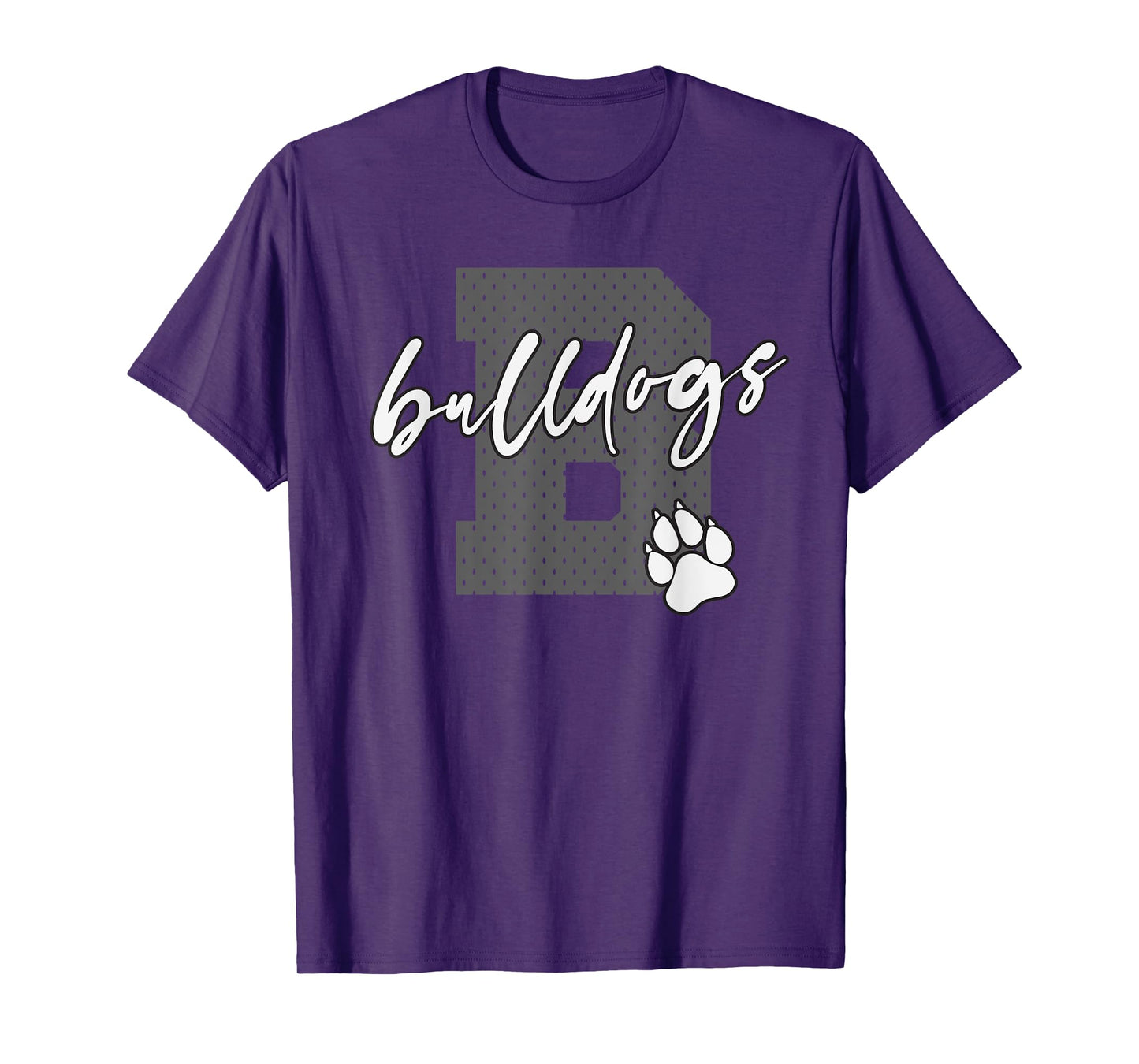 Bulldog Football Baseball Basketball Soccer Bulldogs T-Shirt for Men Women Girls Kids