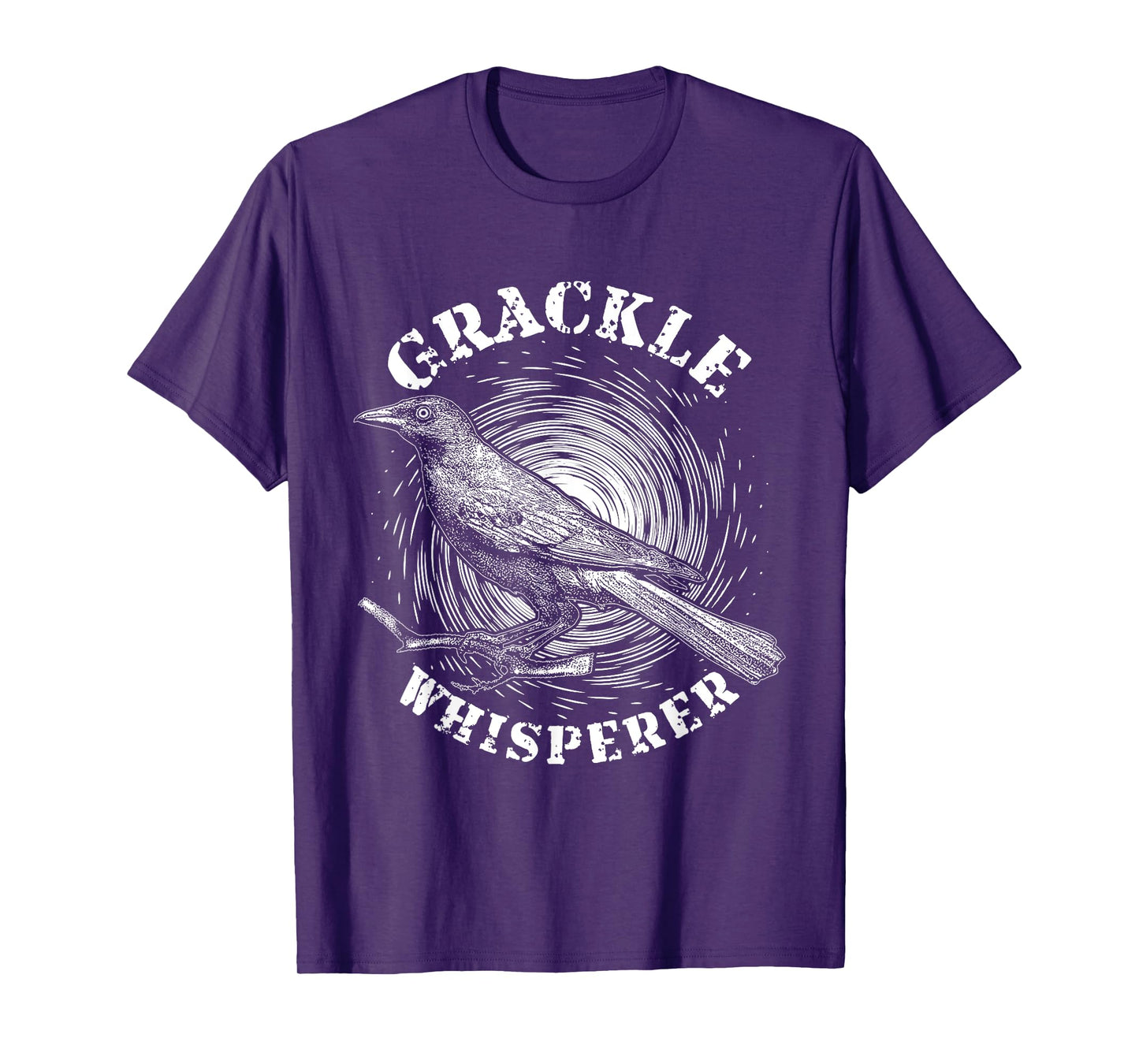 Blackbird Grackle Whisperer Design for Birdwatcher T-Shirt