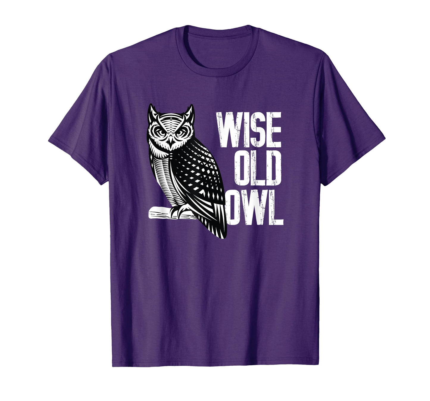 Wise Old Owl - Birds Animal Lover Ornithologist T-Shirt